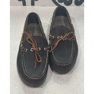 L.L. Bean Brown Leather Loafers